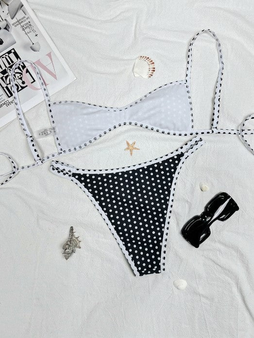 Backless Tie-Up Sexy Two-Piece Swimwear – Buy One, Get One FREE!