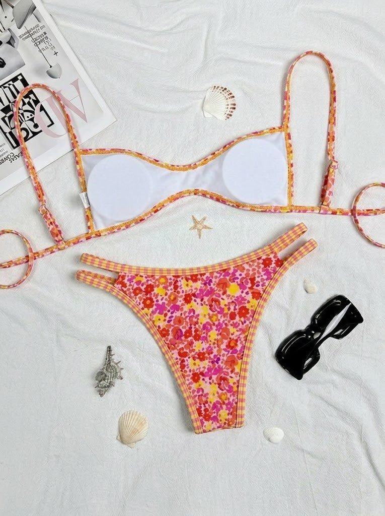 Backless Tie-Up Sexy Two-Piece Swimwear – Buy One, Get One FREE!