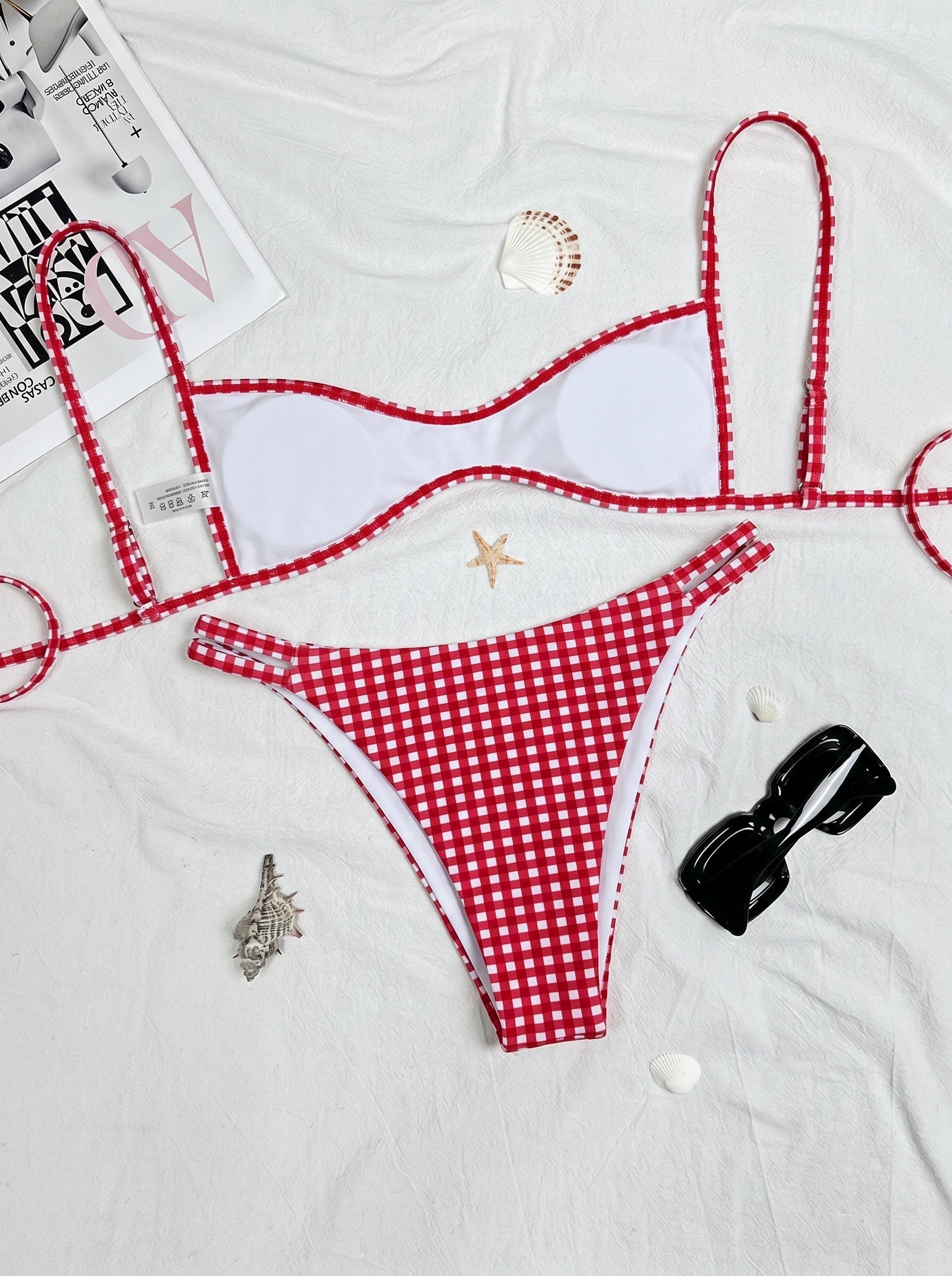 Backless Tie-Up Sexy Two-Piece Swimwear – Buy One, Get One FREE!