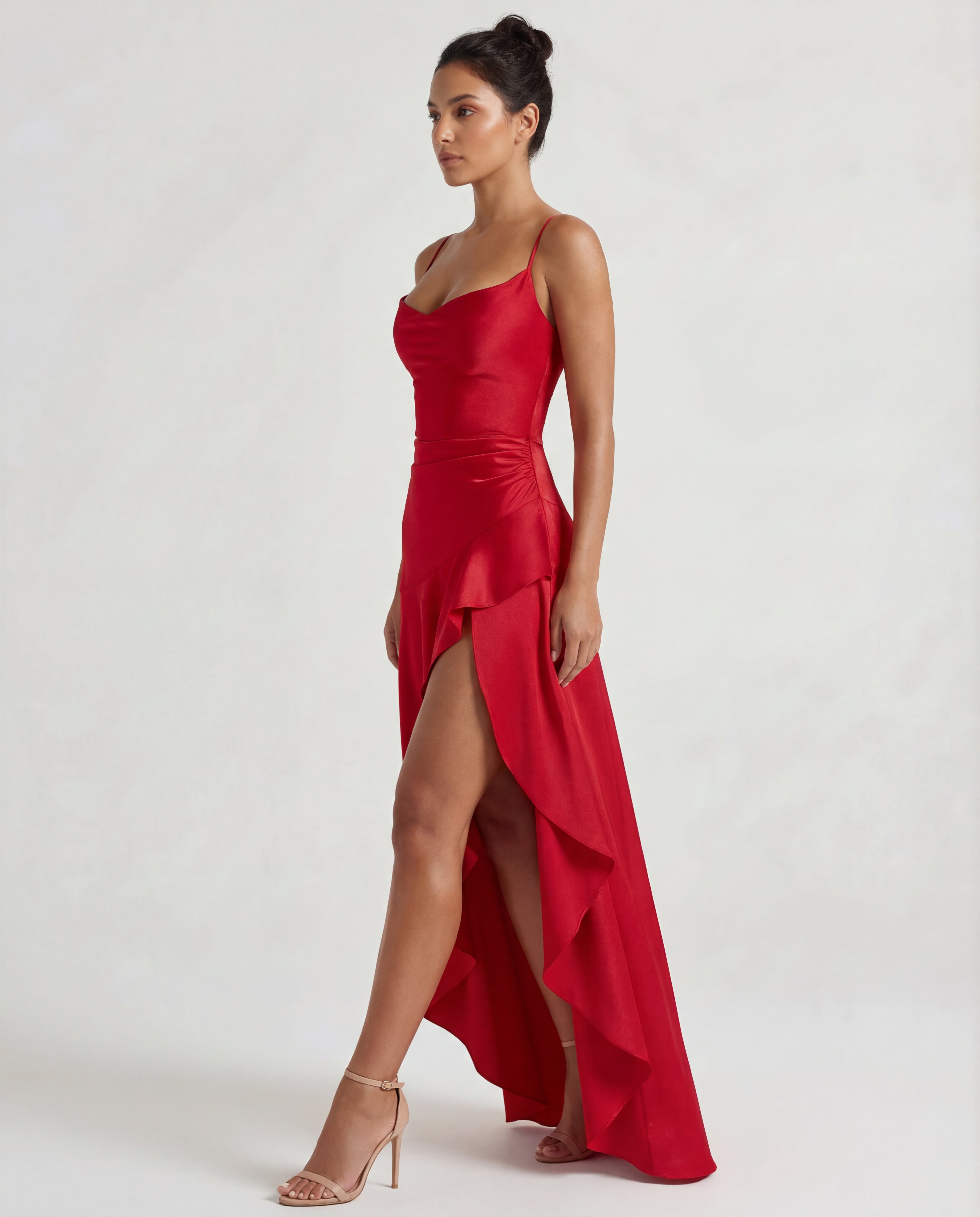 Gabbi • Vestido Maxi con Volantes