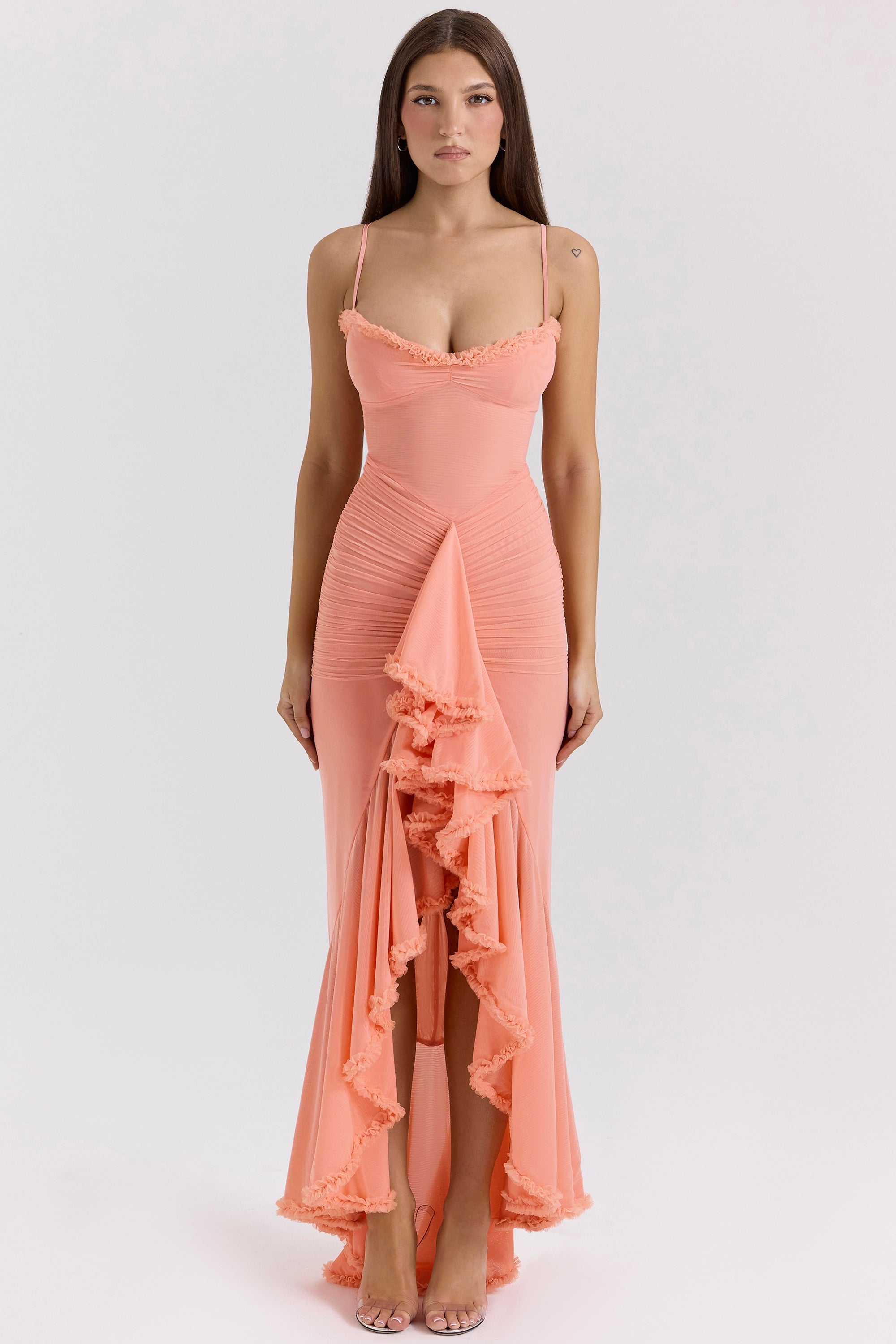 Gabbi • Vestido Maxi con Volantes
