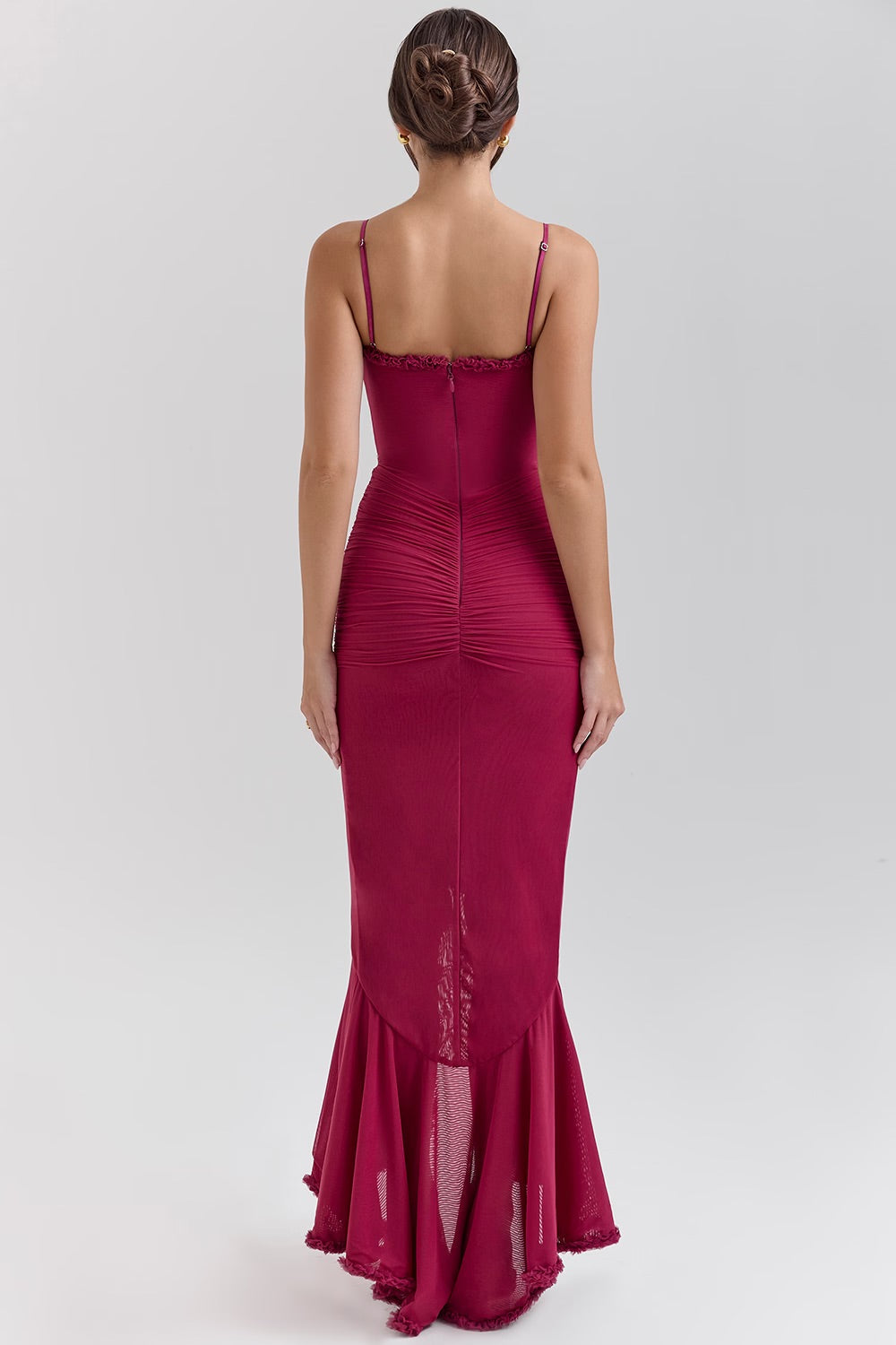 Gabbi • Vestido Maxi con Volantes