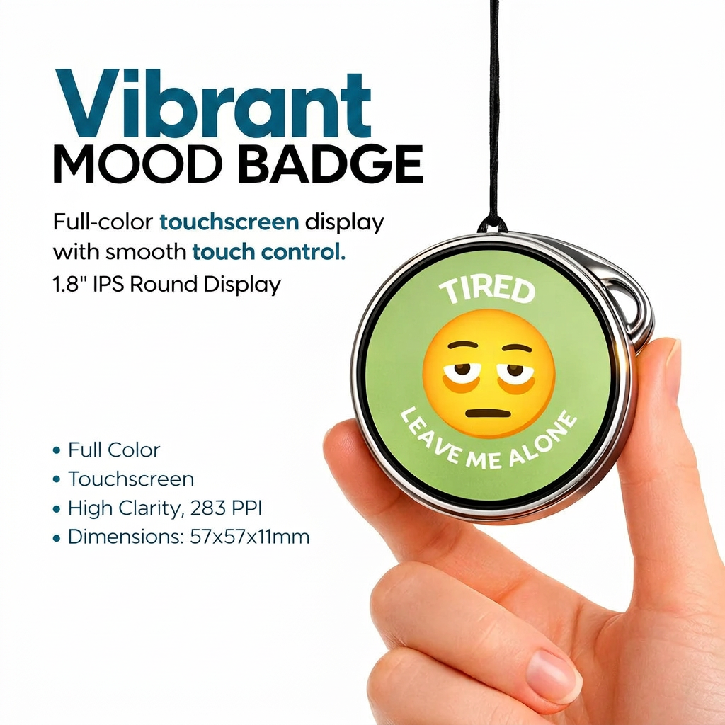 VibeTag - The smart badge that speaks for you