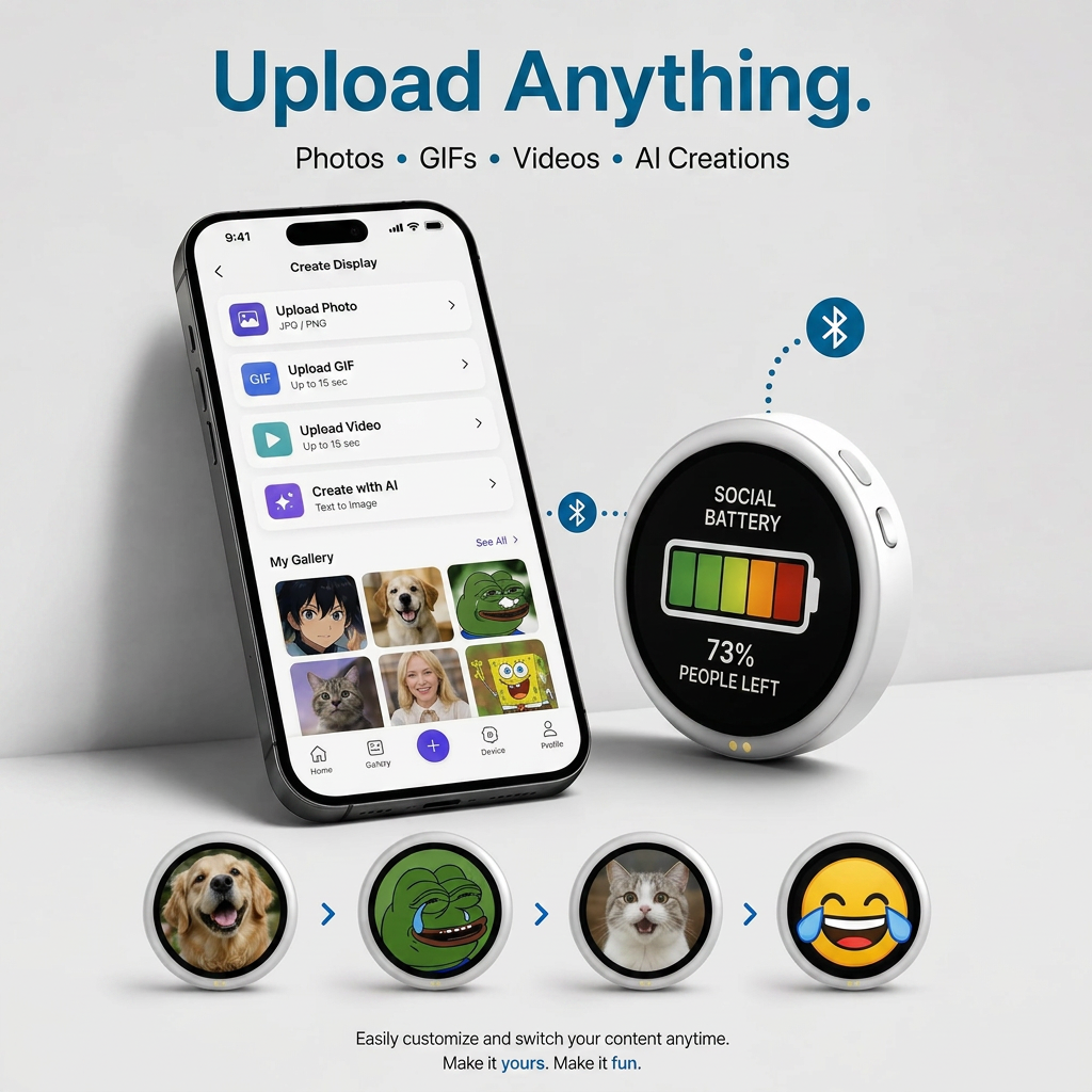 VibeTag - The smart badge that speaks for you