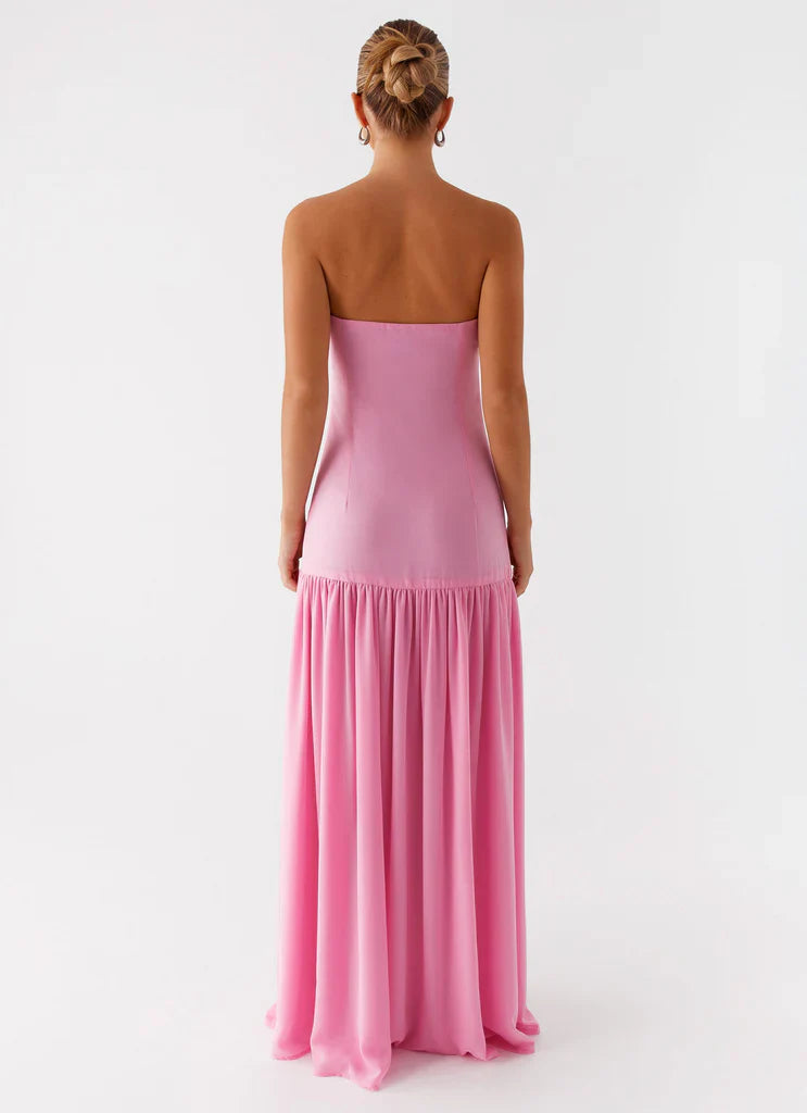 Penélope • Vestido Maxi Sin Tirantes