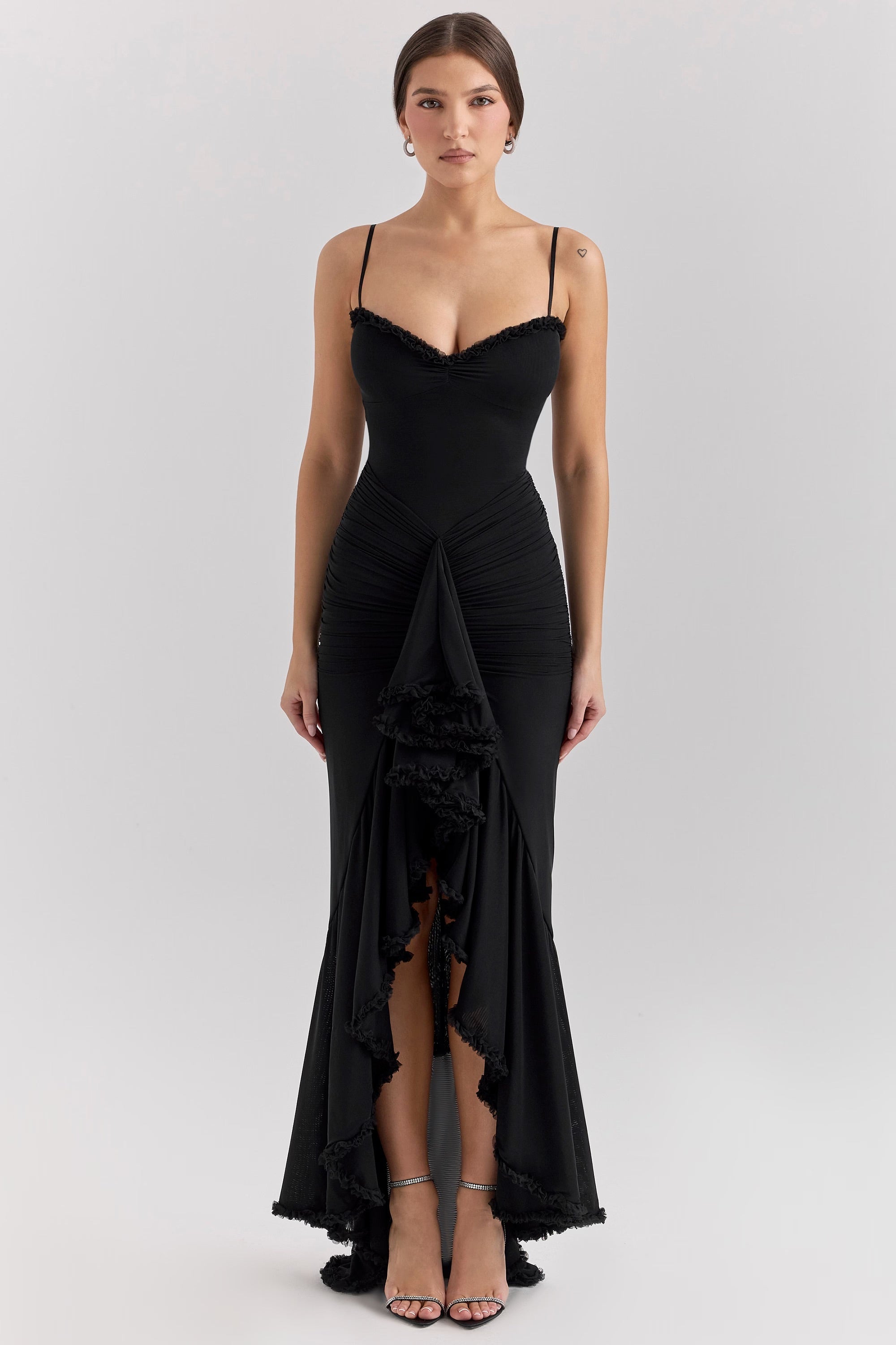 Gabbi • Vestido Maxi con Volantes