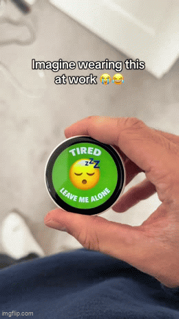 The world's first smart wearable badge that shows your vibe in real time.