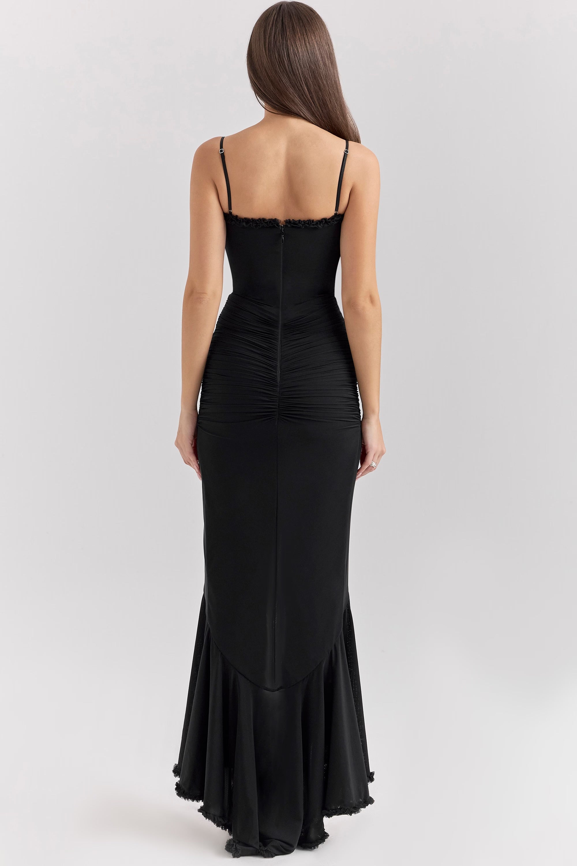 Gabbi • Vestido Maxi con Volantes
