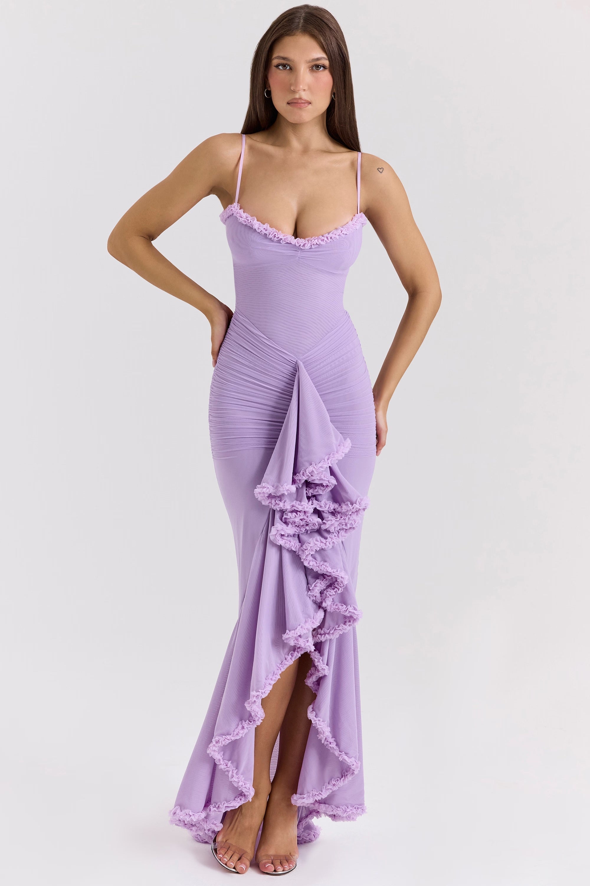 Gabbi • Vestido Maxi con Volantes