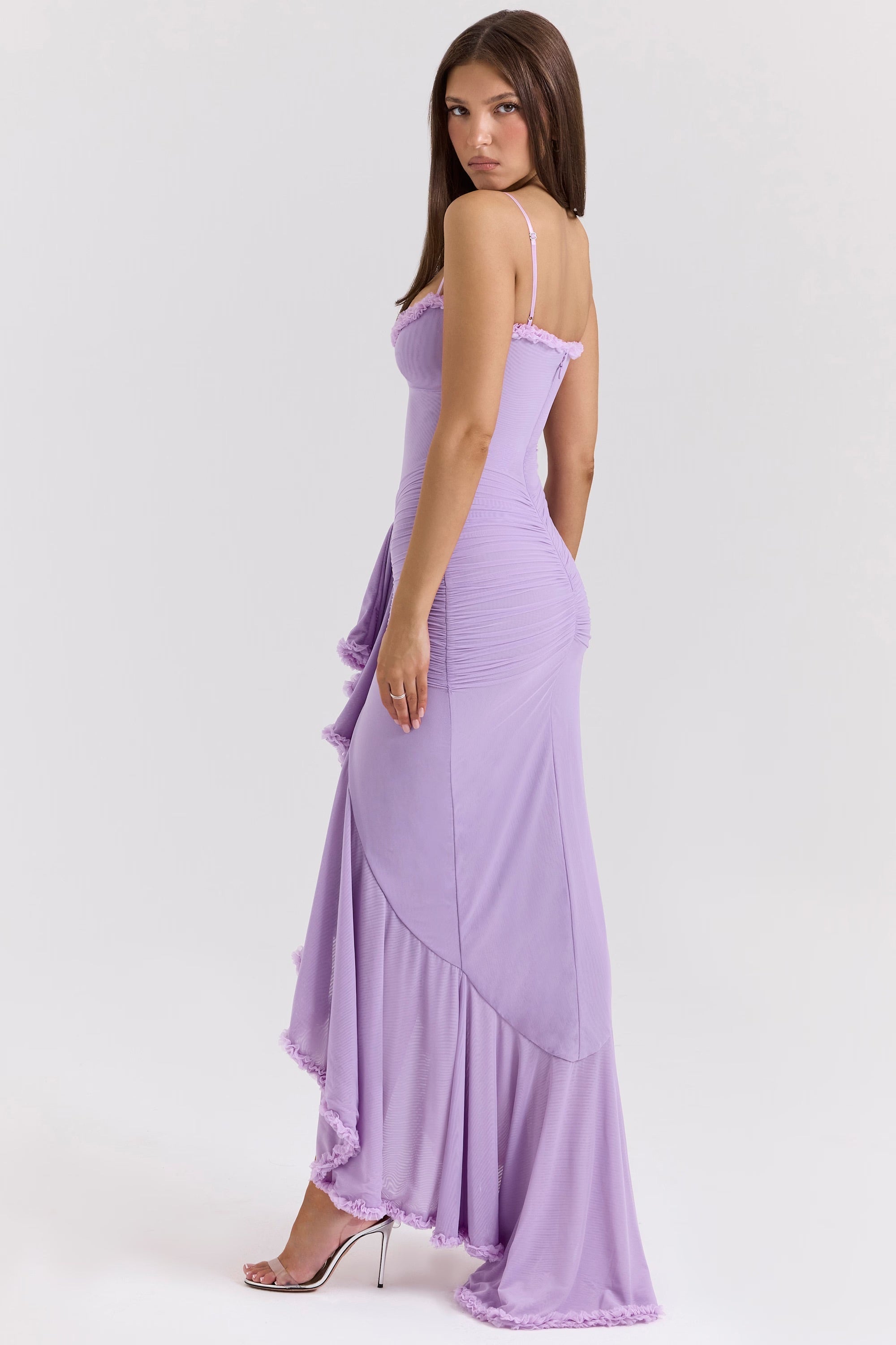 Gabbi • Vestido Maxi con Volantes