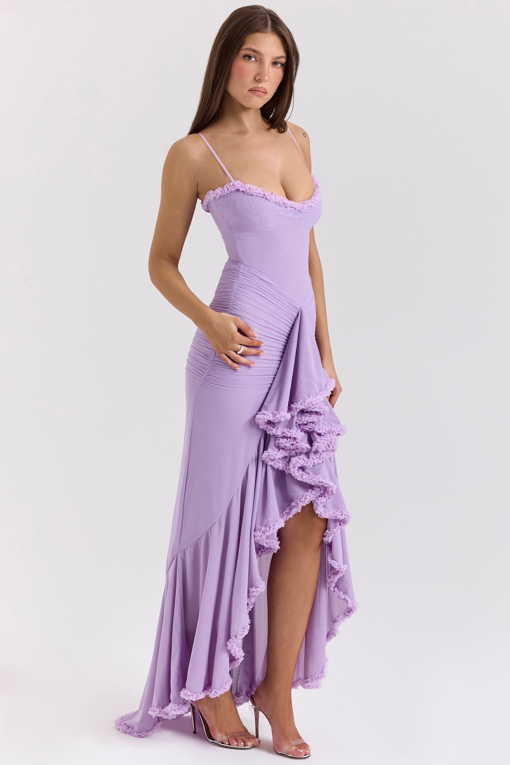 Gabbi • Vestido Maxi con Volantes
