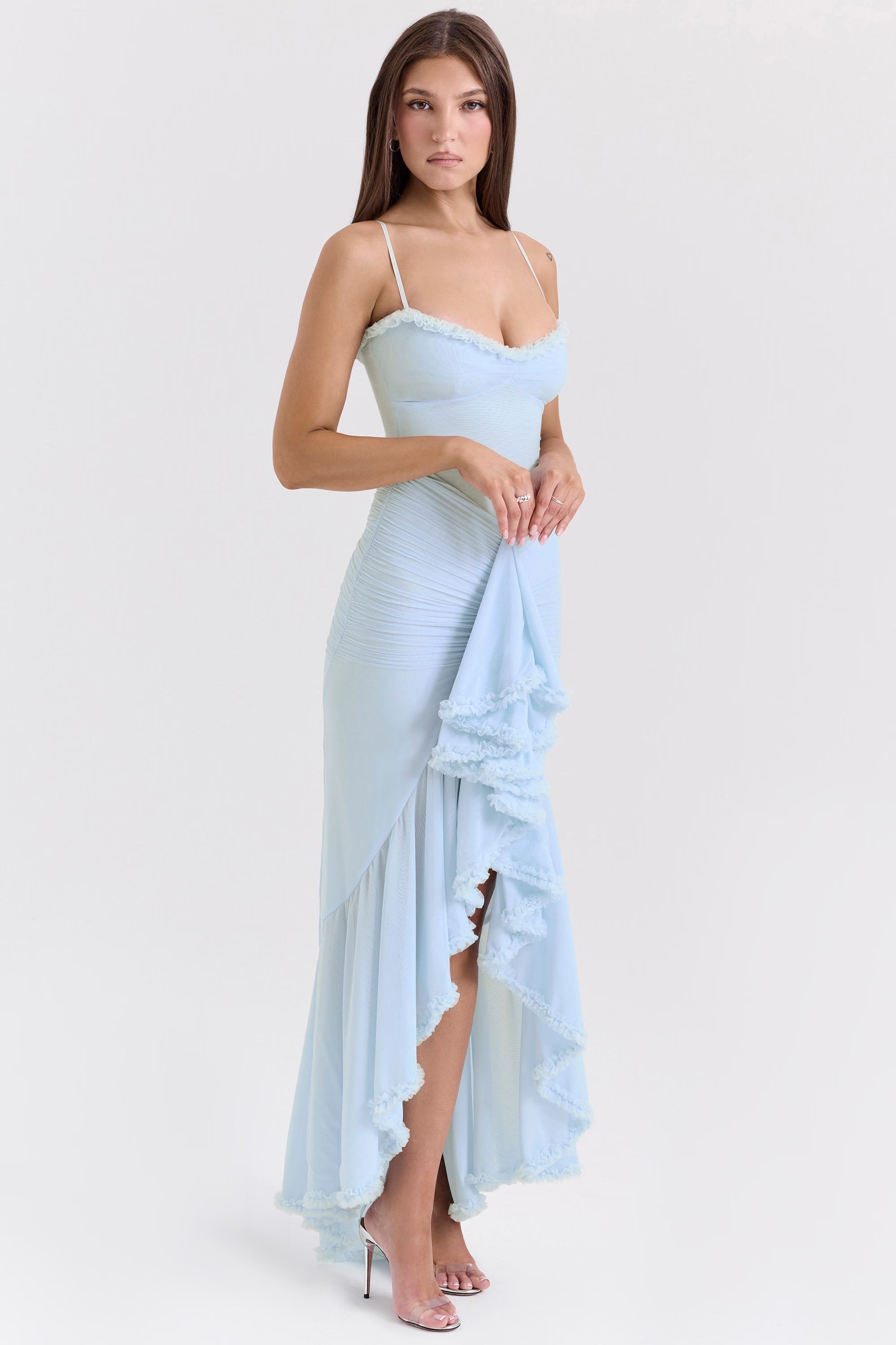 Gabbi • Vestido Maxi con Volantes