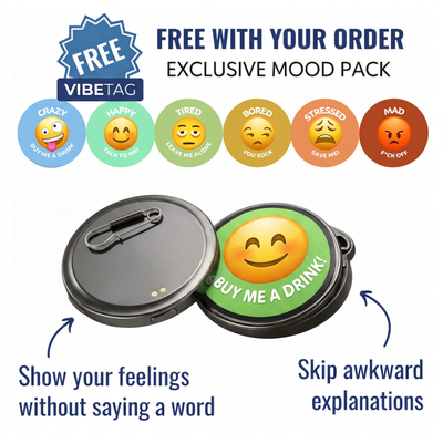 VibeTag - The smart badge that speaks for you