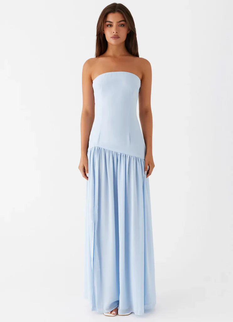 Penélope • Vestido Maxi Sin Tirantes